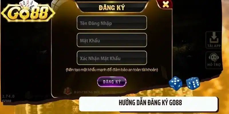 Đăng Ký GO88 - Hướng Dẫn Nhanh Gọn Chỉ Trong Vòng 1 Phút 3 Nắm vững ngay các bước đăng ký GO88 cực kỳ đơn giản
